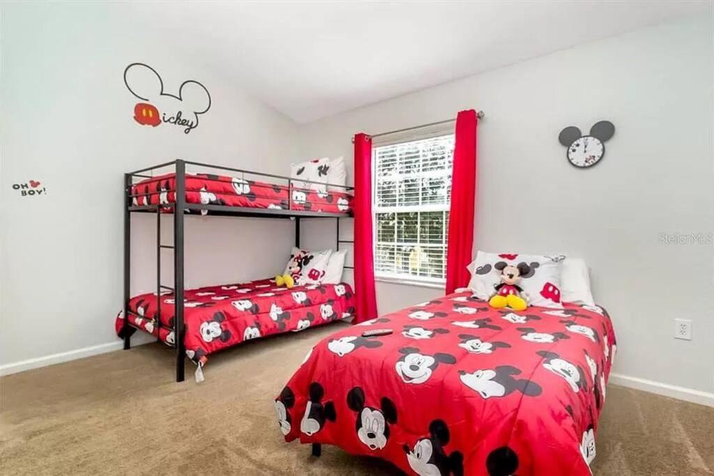 Minutes To Disney, Free Water Park & Private Pool Orlando Luaran gambar